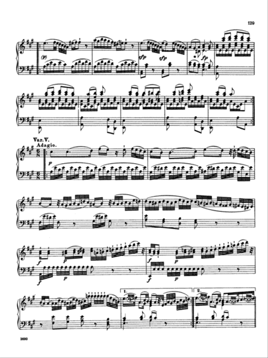 Mozart: Sonatas (Urtext) Piano Solo scores gallery preview page 5