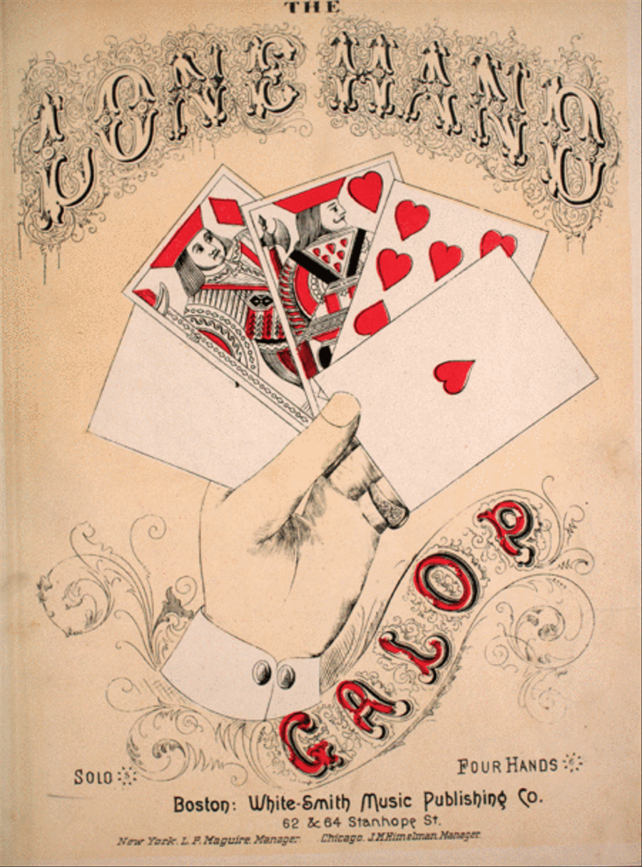 The Lone Hand Galop Piano Solo scores gallery preview page 1