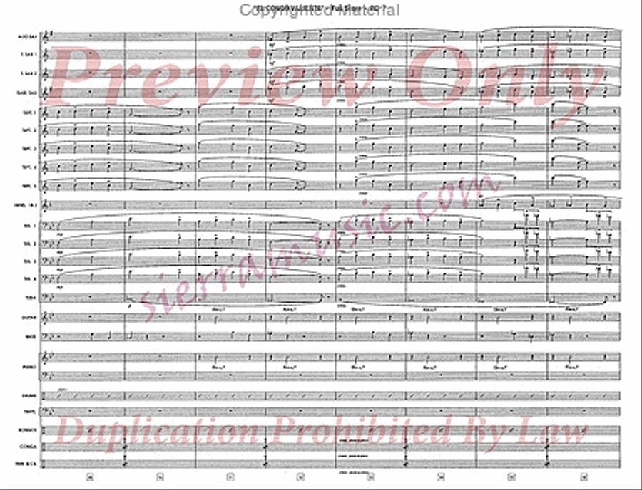 El Congo Valiente El Congo Valiente Jazz Ensemble scores gallery preview page 8