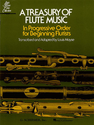 Book cover for Treasury of Flute Music