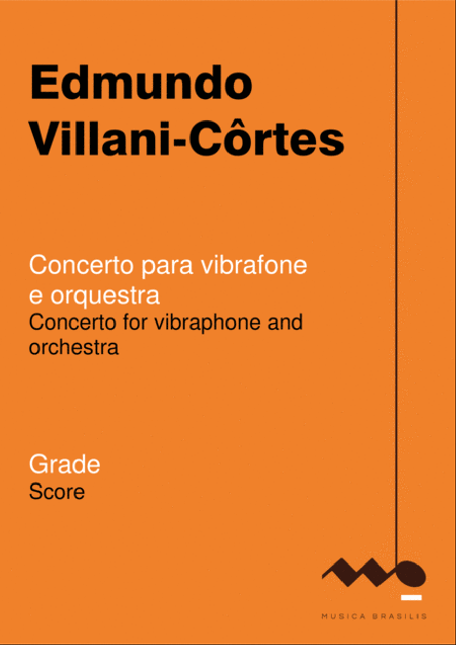 Concerto para vibrafone e orquestra (grade) Full Orchestra scores gallery preview page 1