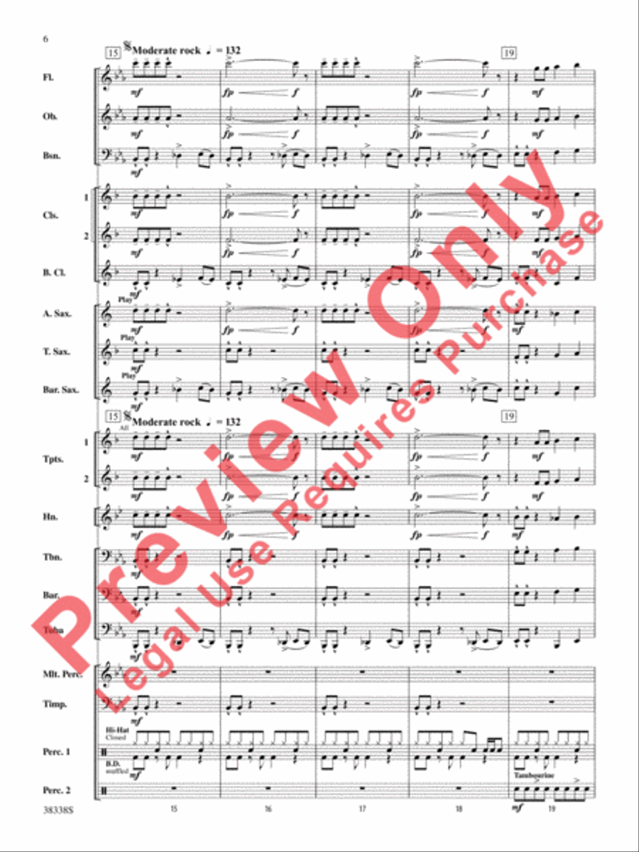 Joyful Time Concert Band scores gallery preview page 7