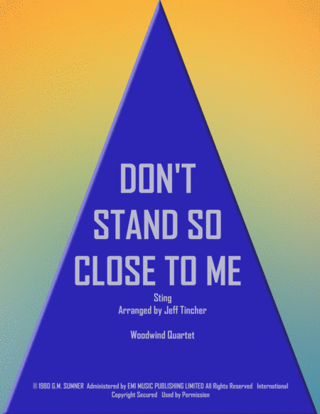 Don't Stand So Close To Me image number null