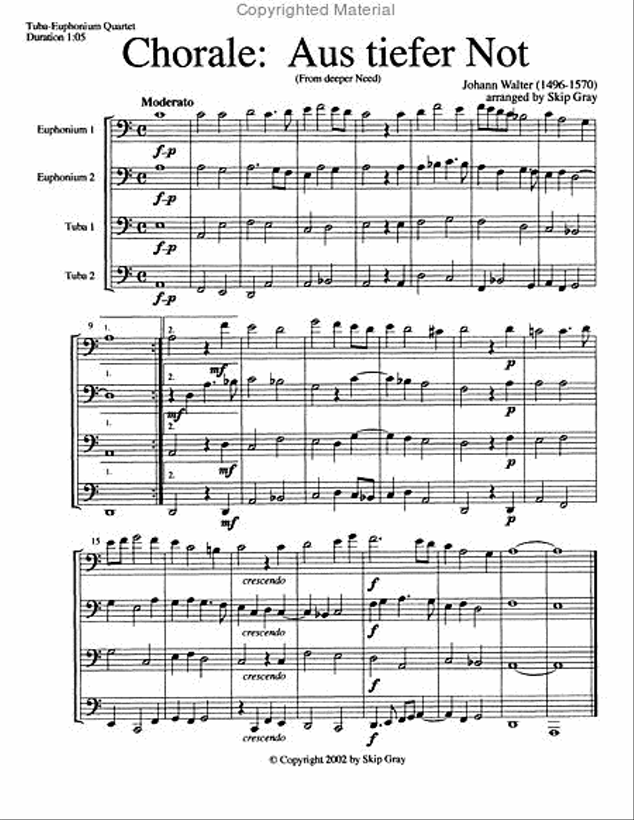 Concert and Contest Collection for Tuba-Euphonium Quartet EETT scores gallery preview page 2
