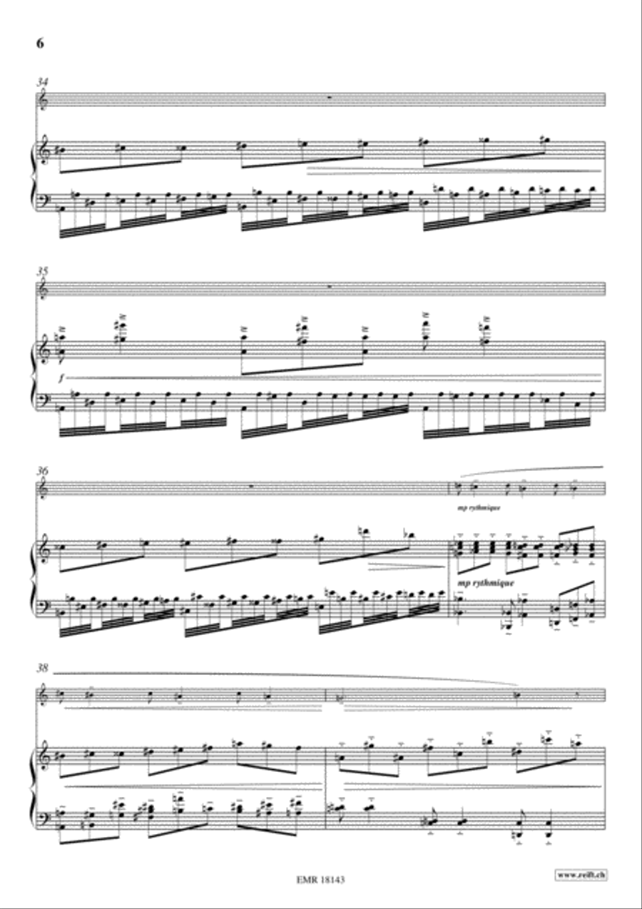 Sonate Pastorale English Horn scores gallery preview page 6