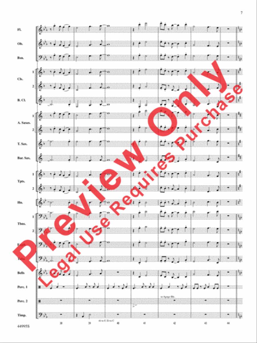 Djembe Laya Concert Band scores gallery preview page 24