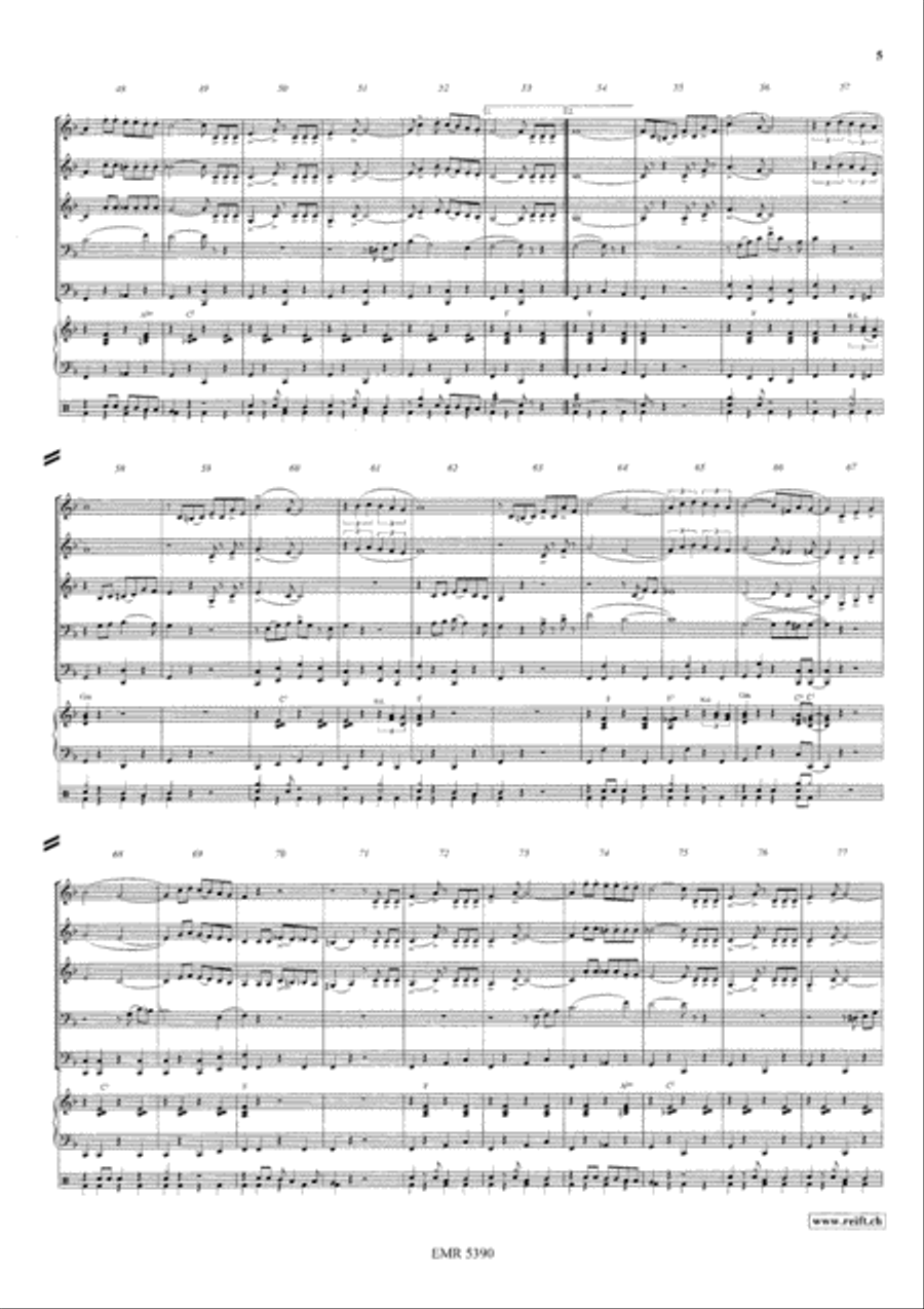 Latin Fever Woodwind Quintet scores gallery preview page 5
