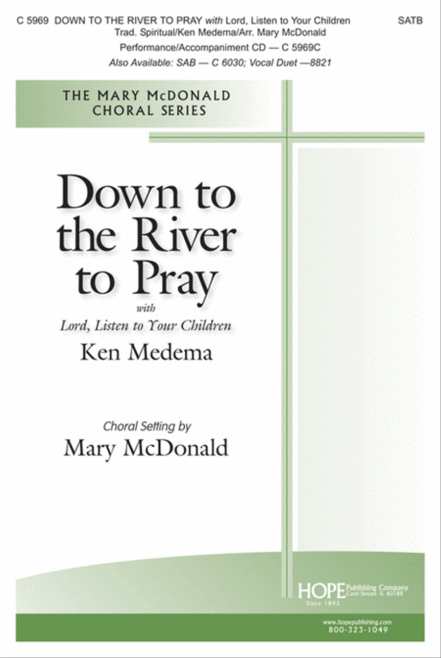 Down to the River to Pray with Lord, Listen to Your Children 4-Part scores gallery preview page 1