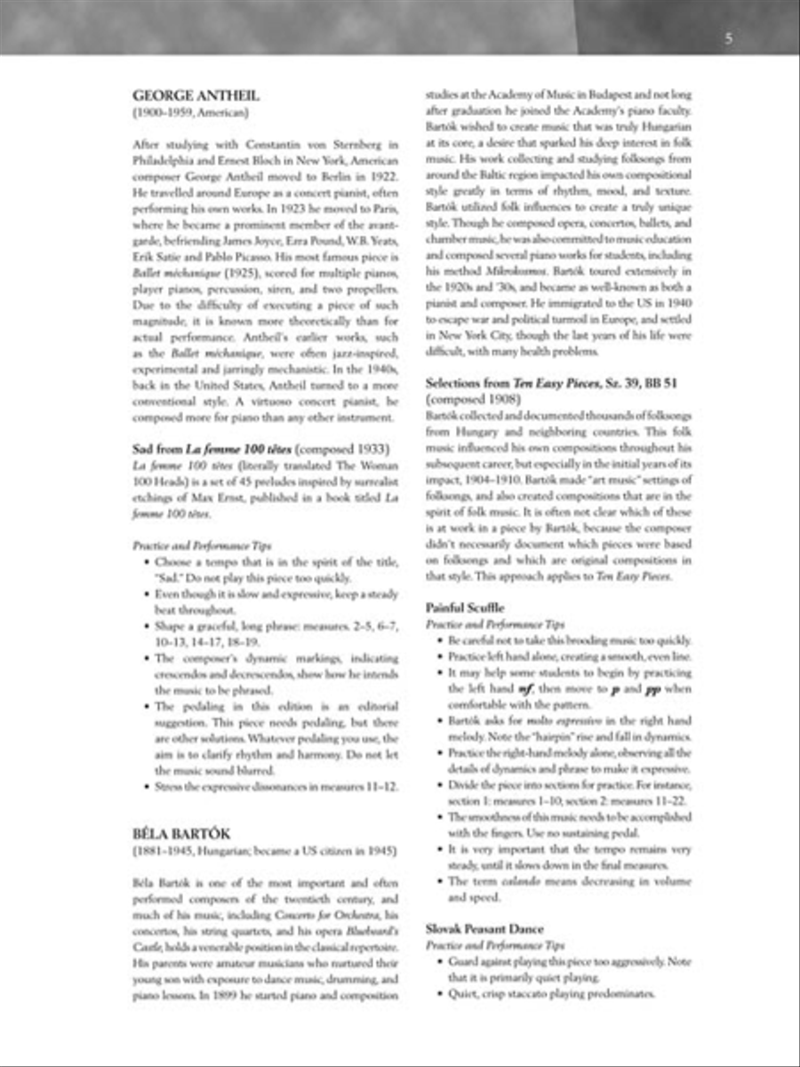 The 20th Century – Early Intermediate Level Piano Solo scores gallery preview page 7