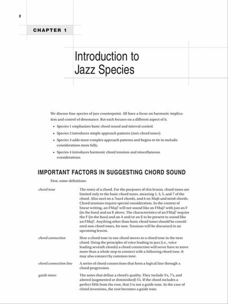 Counterpoint in Jazz Arranging