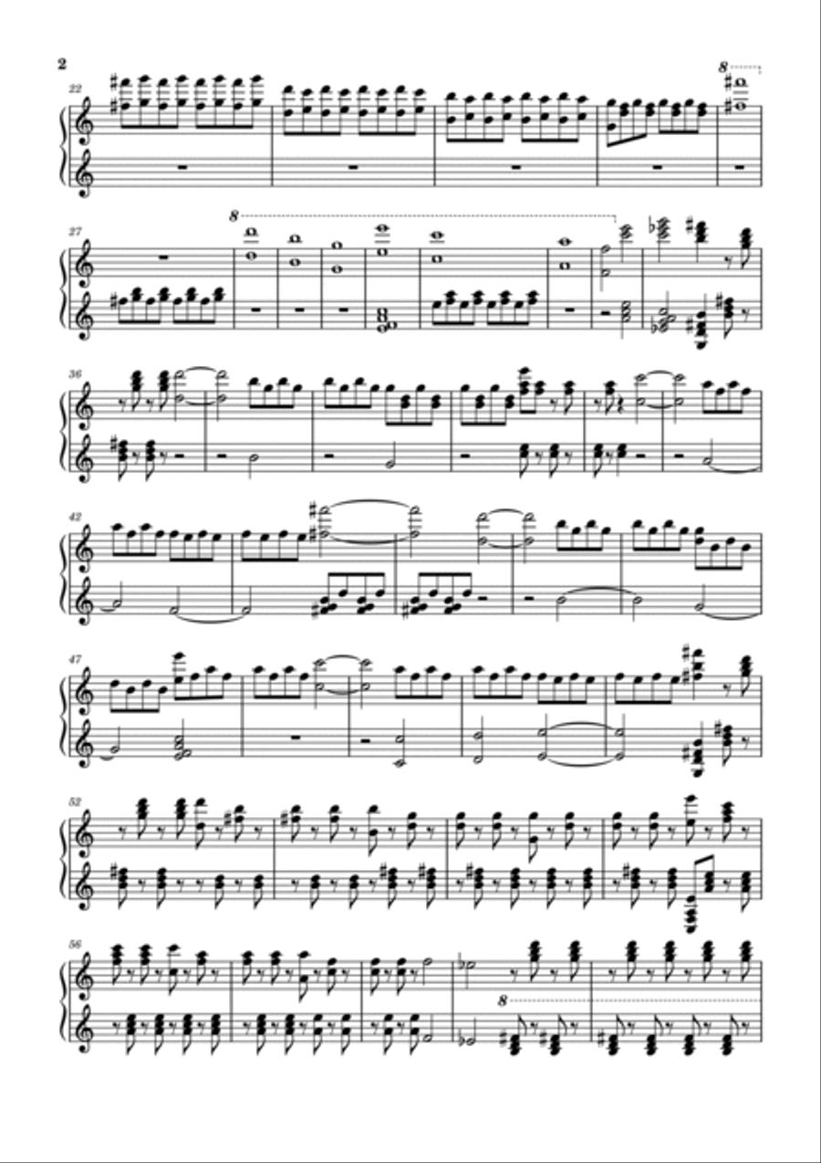 Bundle Of Joy Piano Solo scores gallery preview page 2