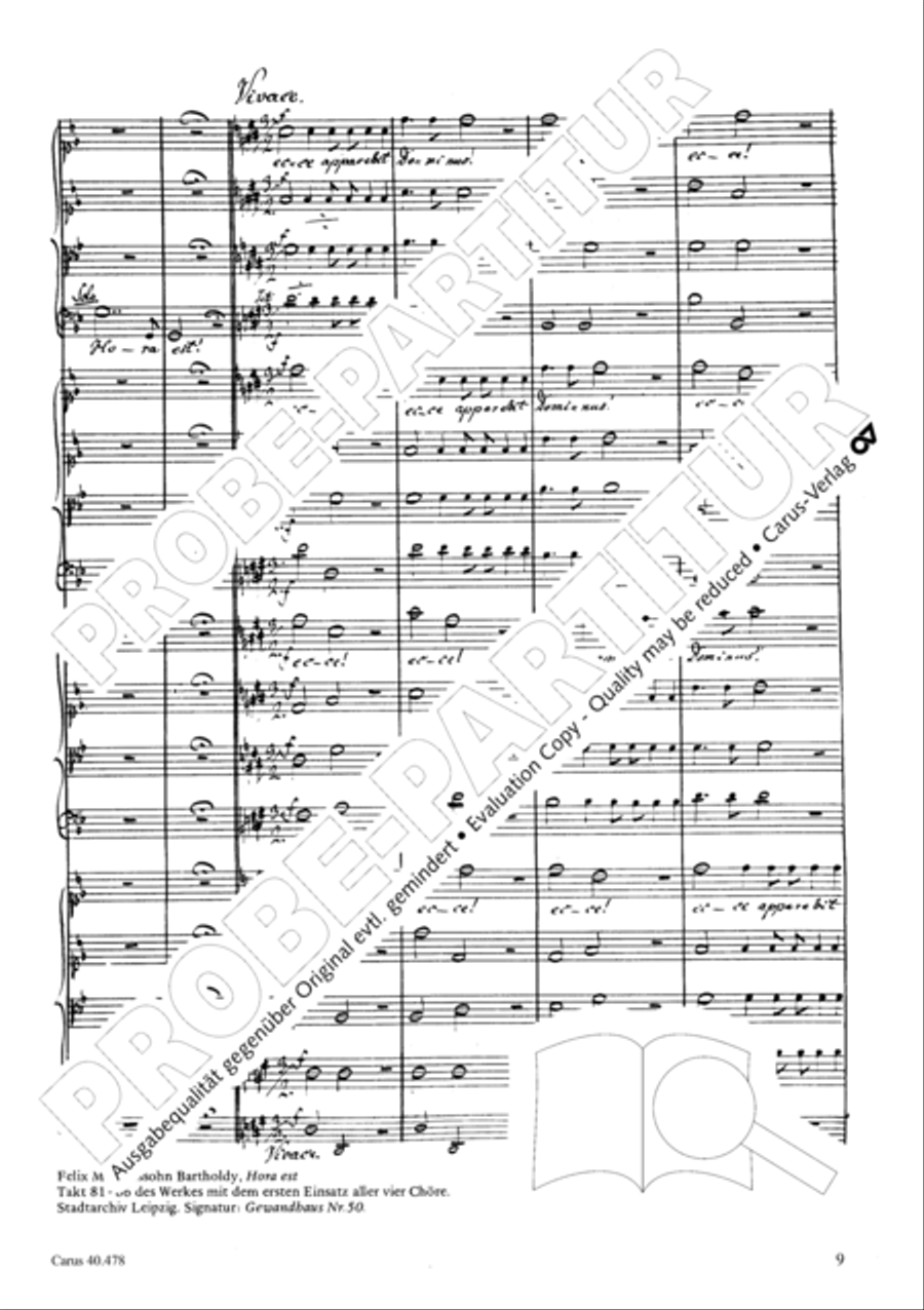 Hora est 4-Part scores gallery preview page 10