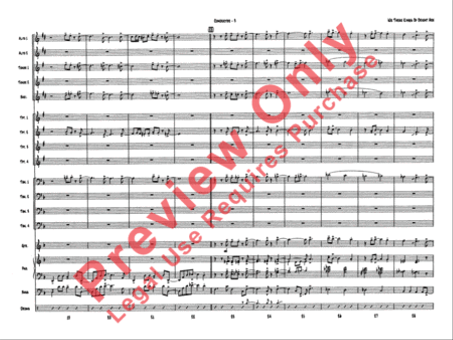 We Three Kings of Orient Are Jazz Ensemble scores gallery preview page 5
