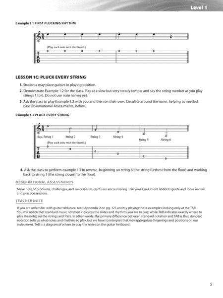 Sound Innovations for Elementary Class Guitar image number null