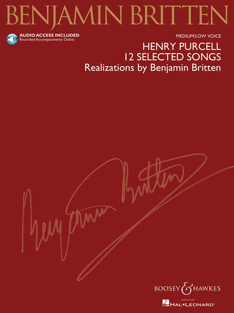 Henry Purcell: 12 Selected Songs image number null
