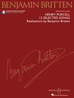 Book cover for Henry Purcell: 12 Selected Songs