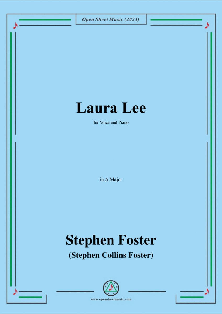S. Foster-Laura Lee,in A Major