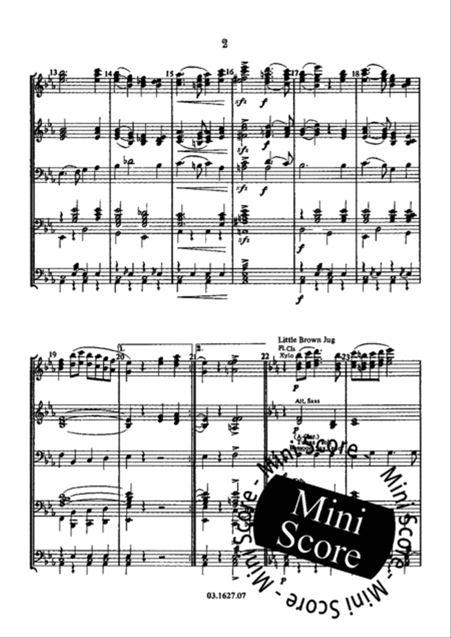 Americana West Concert Band scores gallery preview page 6
