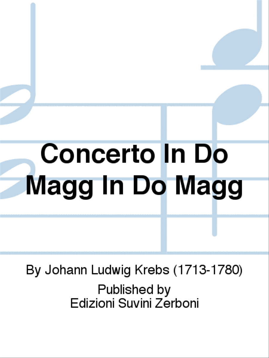 Concerto In Do Magg In Do Magg String Orchestra scores gallery preview page 1