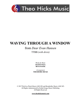 Book cover for Waving Through A Window