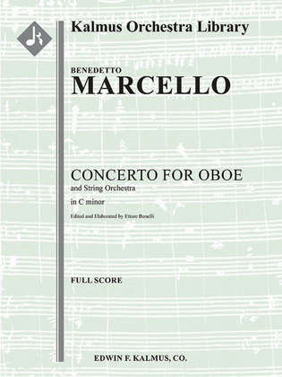 Book cover for Concerto for Oboe in C minor