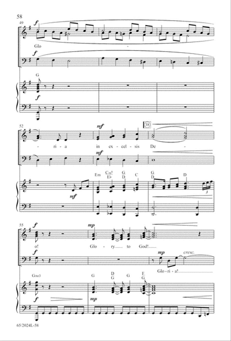 Child of Hope 3-Part scores gallery preview page 59