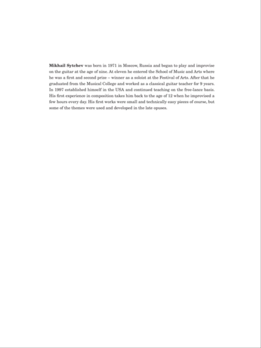 2 Ballads Classical Guitar scores gallery preview page 2