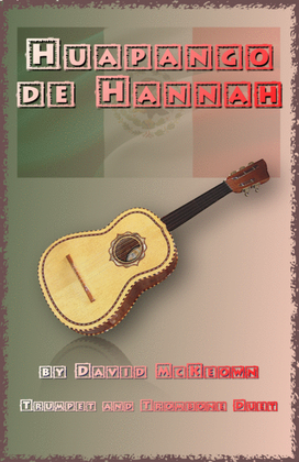 Book cover for Huapango de Hannah, for Trumpet and Trombone Duet