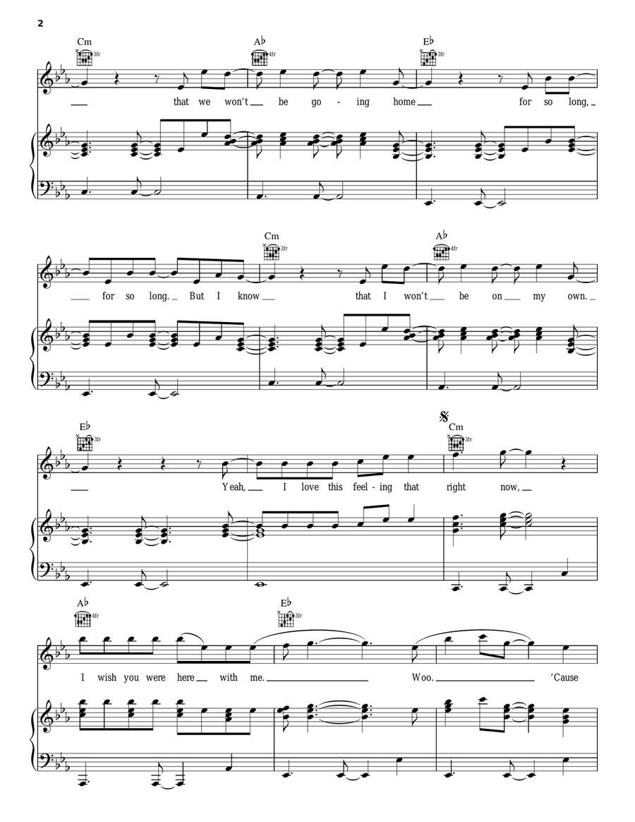 Right Now Acoustic Guitar scores gallery preview page 2