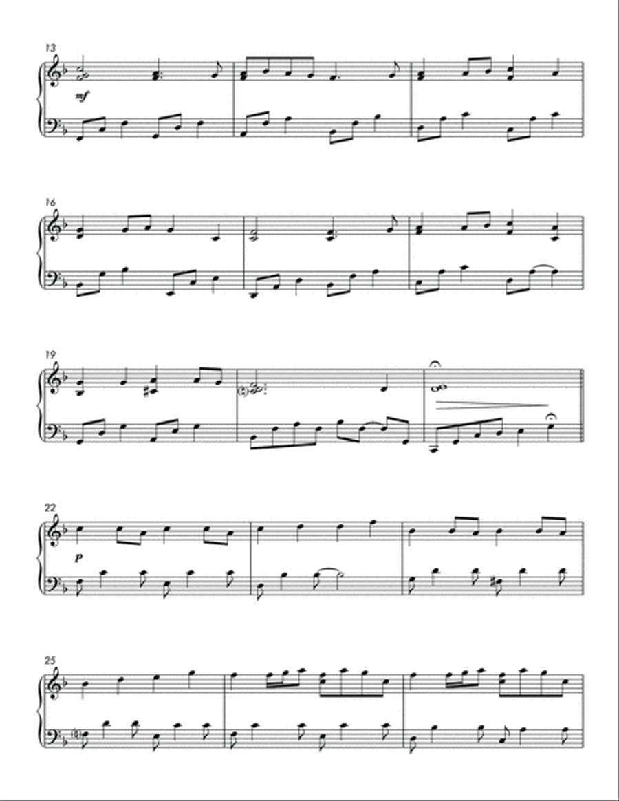 Simple Gifts (Lyrical Piano Solo) image number null