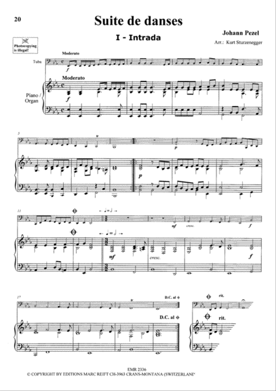 Baroque Masterpieces Tuba scores gallery preview page 7