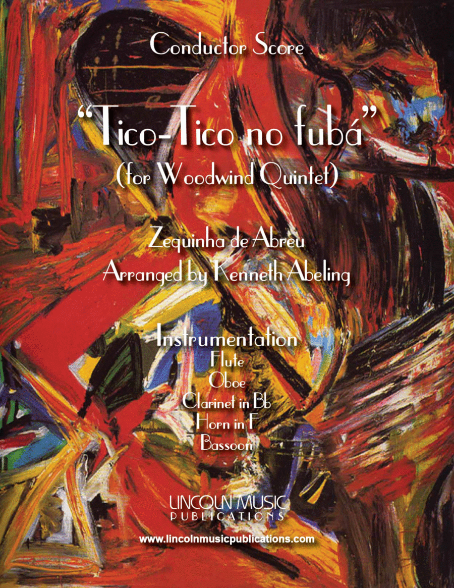 Tico-Tico no fubá (for Woodwind Quintet) Woodwind Quintet scores gallery preview page 1