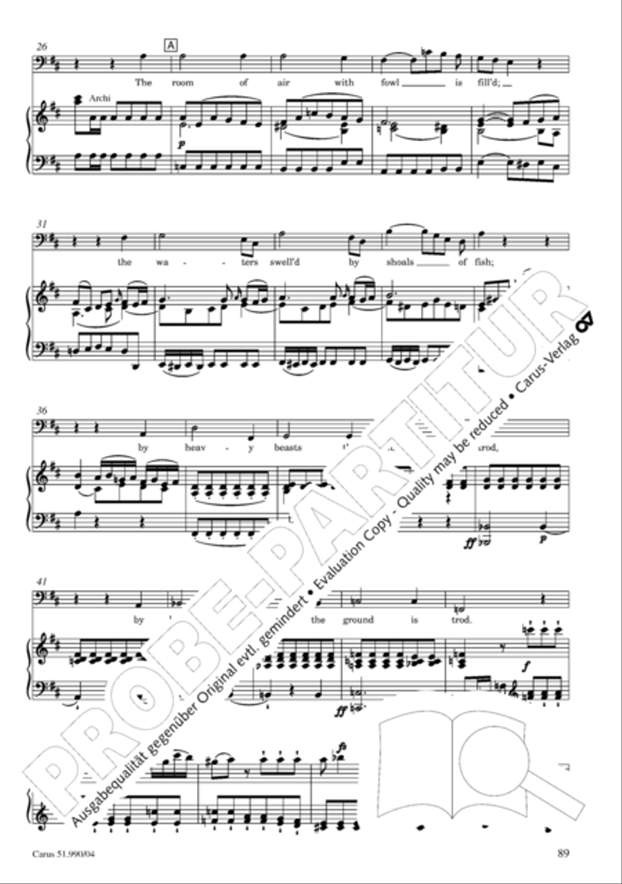 The Creation 4-Part scores gallery preview page 90