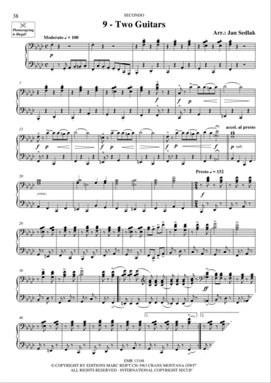 Piano Duets Greatest Hits Volume 3 - Medium Piano Duet scores gallery preview page 11