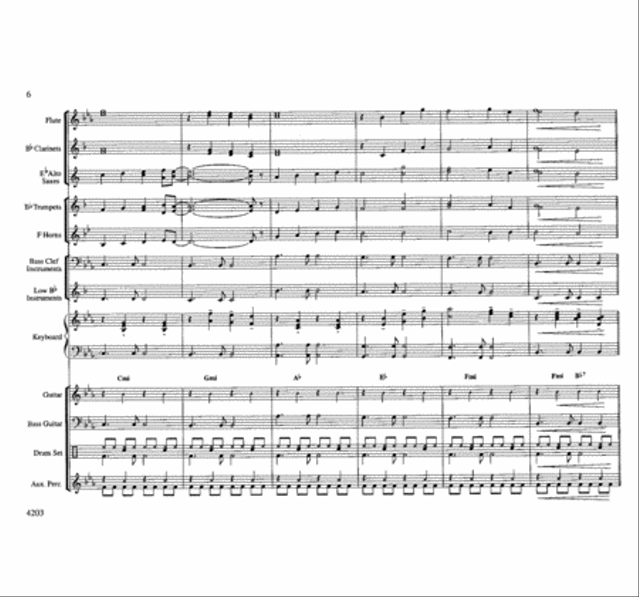Step By Step Concert Band scores gallery preview page 6