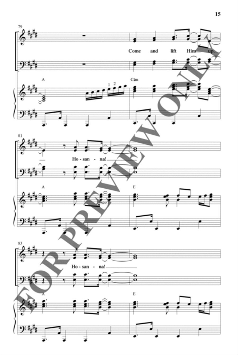 The Church Choir Musical Yearbook - Choral Book Choir scores gallery preview page 16