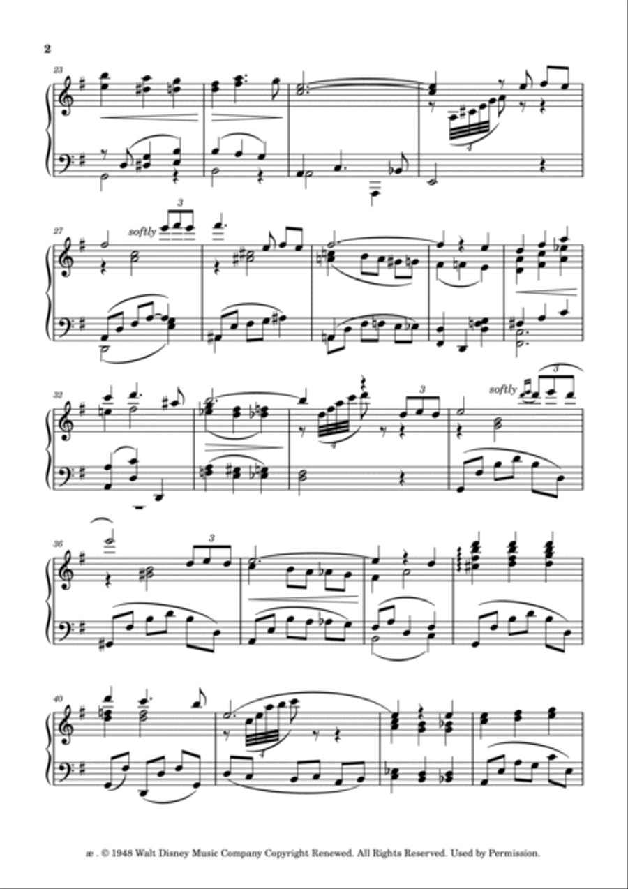 So This Is Love Piano Solo scores gallery preview page 2