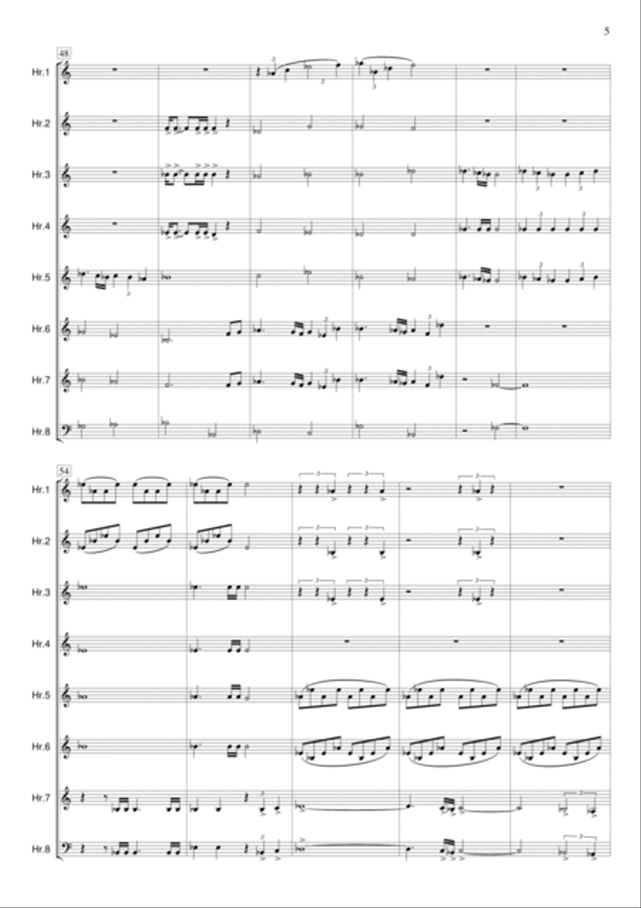 Back To The Future Horn scores gallery preview page 5