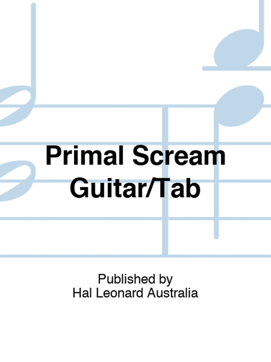 Primal Scream Guitar/Tab