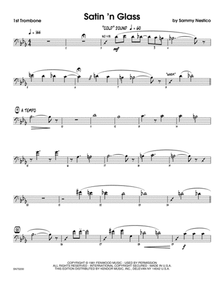 Satin 'n Glass - 1st Trombone