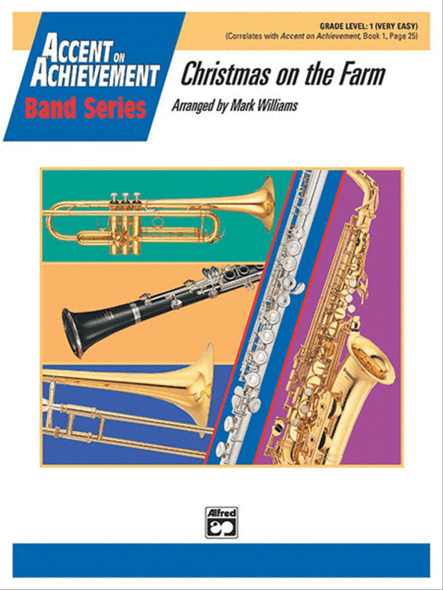 Christmas on the Farm Christmas on the Farm Concert Band scores gallery preview page 1