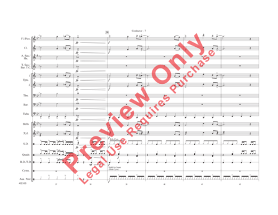 Make Me Smile Marching Band scores gallery preview page 8