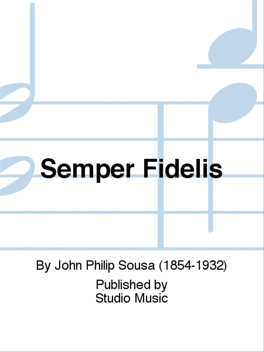 Semper Fidelis Brass Band scores gallery preview page 1