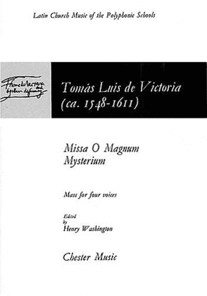 Book cover for Missa O Magnum Mysterium