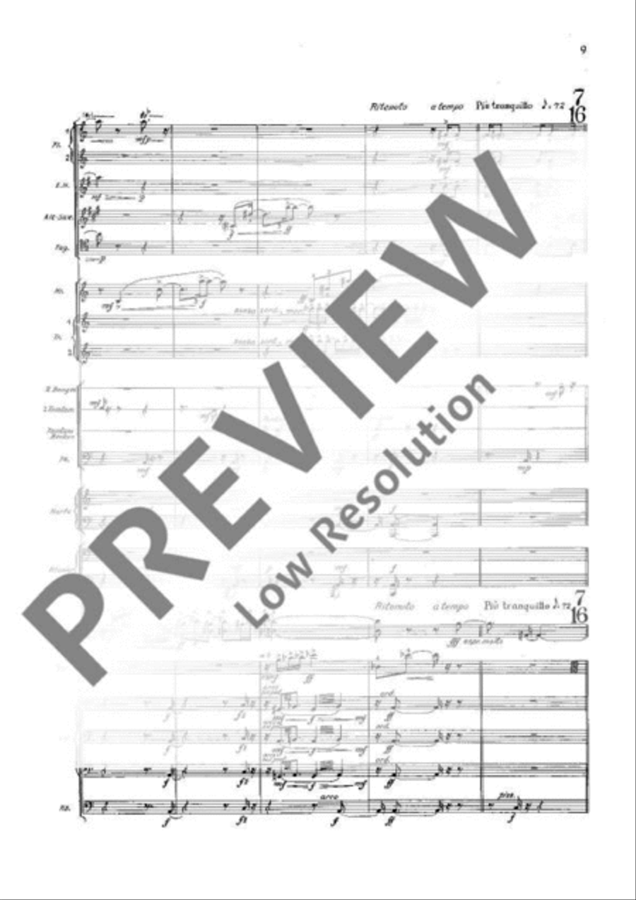 Canto di Speranza Canto di Speranza Chamber Orchestra scores gallery preview page 16