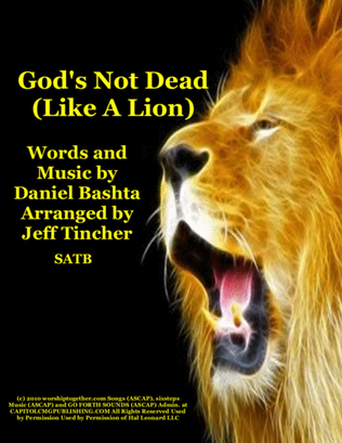 Book cover for Like A Lion (God's Not Dead)