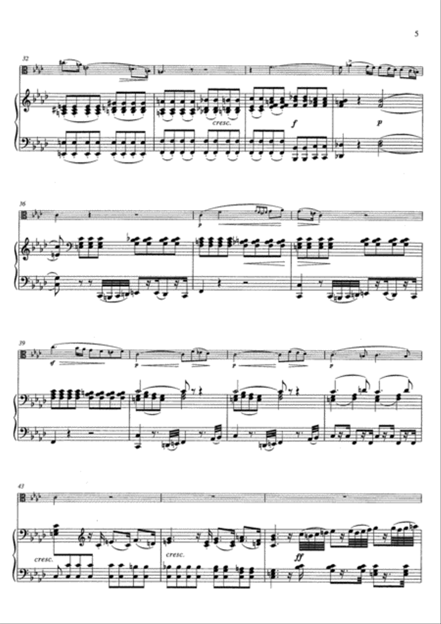 Introduction, Thema And Variations Organ scores gallery preview page 7