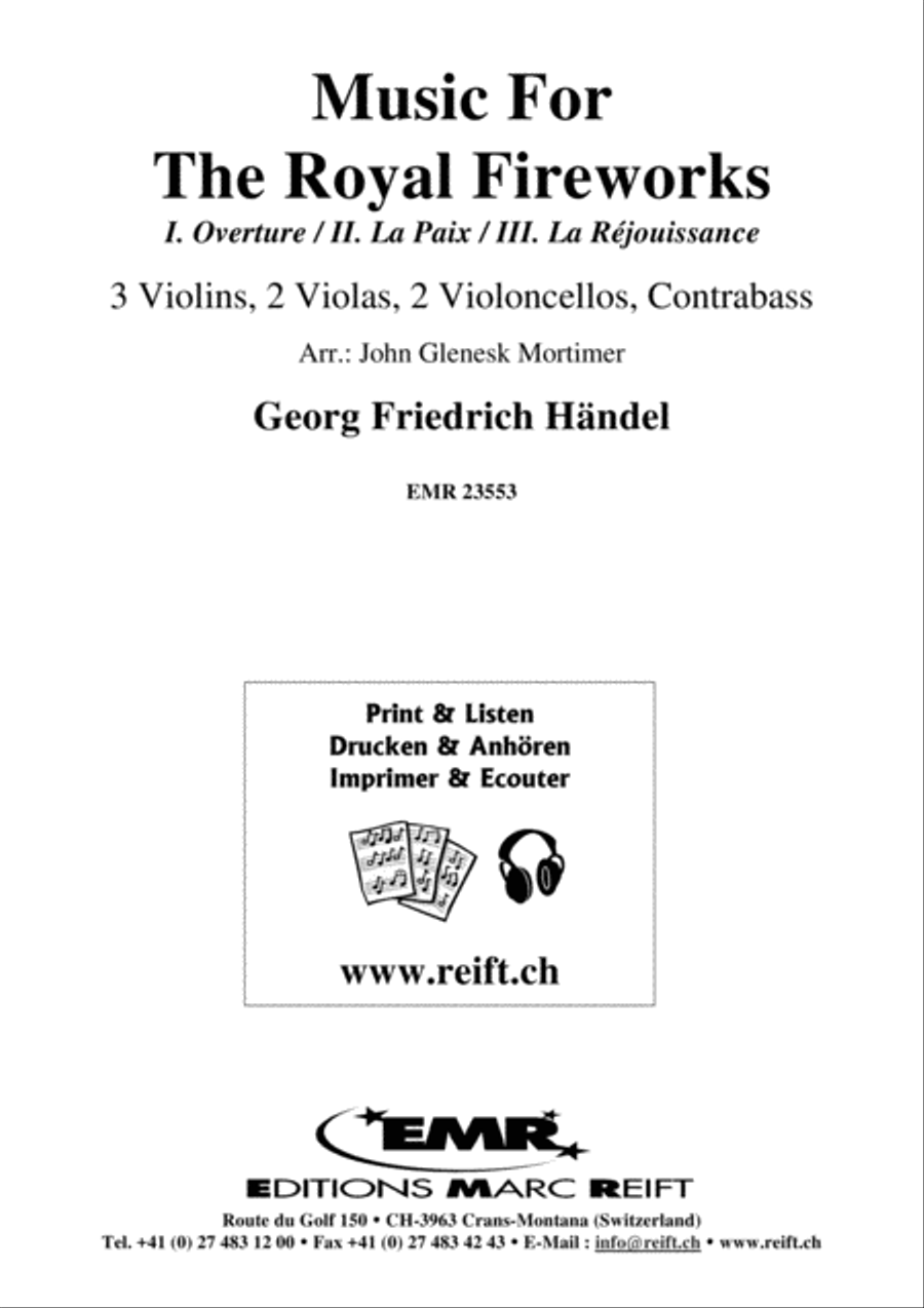 Music For The Royal Fireworks Cello scores gallery preview page 2