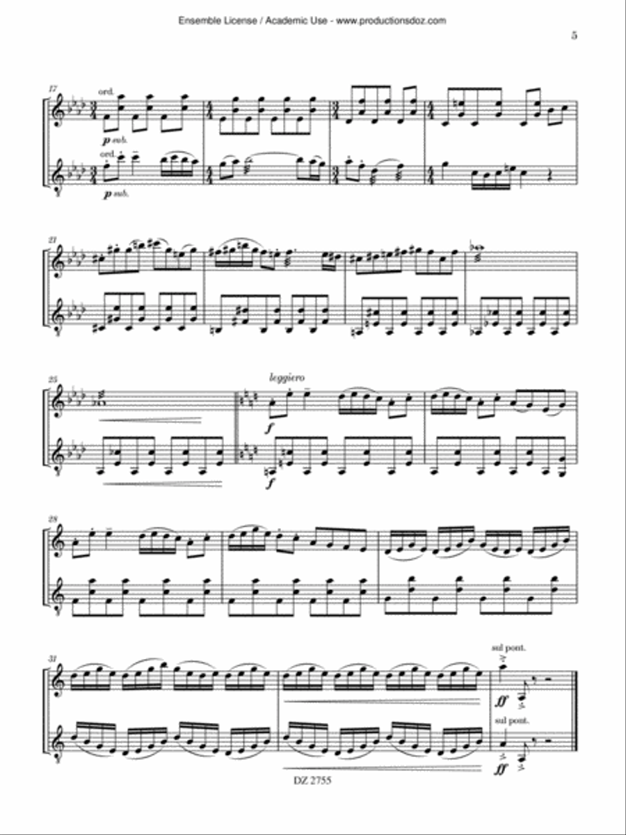 Mandol’in Mandol’in Mandolin scores gallery preview page 5