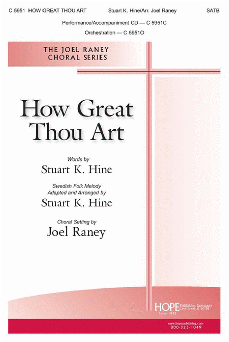 How Great Thou Art How Great Thou Art 4-Part scores gallery preview page 1